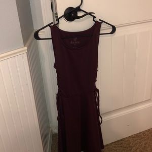 Maroon Dress